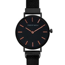 JOKER & WITCH Women Black Analogue Watch AMWW384-52