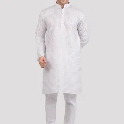 Maharaja Ethnic Motifs Printed Kurta with Pyjamas-image-28