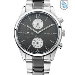 Titan Men Charcoal Analogue Watch-33