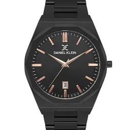 Daniel Klein Men Bracelet Style Straps Analogue Date Aperture Watch DK.1.13452-5-picture-0