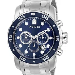 Invicta Men Dial & Stainless Steel Bracelet Style Straps Analogue Watch 0070-30