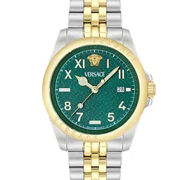 Versace Men Anteo Textured Dial & Bracelet Style Straps Analogue Watch VE9H00524-image-57