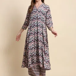 KALINI Women Printed Regular Kurta with Palazzos-picture-29
