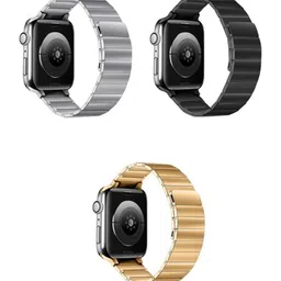 PEEPERLY Men Stainless Steel Smart Watch Strap-17