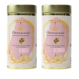 HENNAVEDA Set of 2 Organic Hair Henna Powder - 100 g each-22