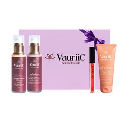 VauriiC 4-Pcs CC Cream-All Day Moisturizer-Lip Conditioner & Face Wash Gift Set-14
