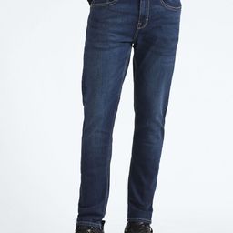 Flying Machine Men Navy Blue Slim Tapered Michael Fit Mid-Rise Stretchable Jeans-image-45