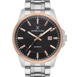 Daniel Klein Supreme Men Black Dial & Silver Toned Strap Watch DK 1 13318-4_OR-image-12