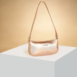 Forever Glam by Pantaloons PU Structured Hobo Bag-image-12