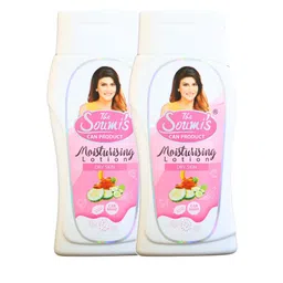 THE SOUMI'S CAN PRODUCT Set Of 2 Oil Free Moisturising Lotion With Cucumber- 100 ml Each image 2