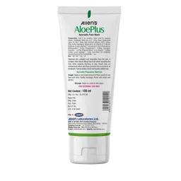 ALLEN Set Of 3 AloePlus Ayurvedic Face Wash With Aloevera-100ml Each image 2