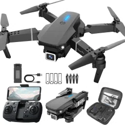 fire boltt Foldable 1080P Drone with 4K Camera, Gesture Selfie & Aerial Photography 2.4 GHz AM4 4 Core Processor Designed for Workstation-78