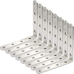 Right Angle Bracket Brackets, Pack of 25, 4cm Size, L Patti Hose Brackets-image-29