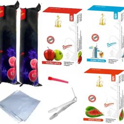 Double apple Dubai special magic coal chimti mouthtip foil_F72 Paan Ras Hookah Flavor-image-47