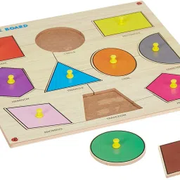 Educational Shape Learning Toy Kids. Wooden Jigsaw Puzzle Geometry Shapes Toys-20