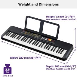 yamaha PSR-F52//IN PSR-F52//IN Digital Portable Keyboard image 3