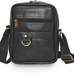 Black Men Sling Bag Pebble 014 Black-image-9