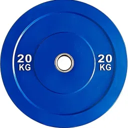 40 kg Olympic Bumper Plates 20KGX2pc | Rubber Bumper Weight Plates with 50 mm Dia Home Gym Combo-image-64