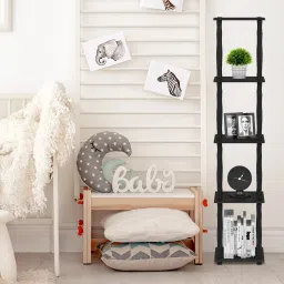 Engineered Wood Open Book Shelf-19