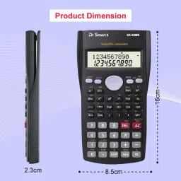 khodiyar Calculator1 SX- 82MS Scientific Calculator for Student & office Work 240 Functions ScientificCalculator image 2