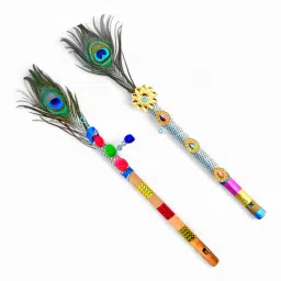 Decorative Flutes for Home and office Gifts beautiful wooden pair of 2 Wooden Flute-picture-47