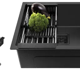 MATT FINISH BLACK MG_20 Vessel Sink-image-0