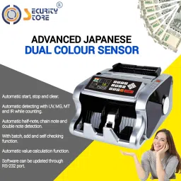 Security Store Advanced Mix Value Note Counting with Fake Detection- Japanese Color Sensor Note Counting Machine-33