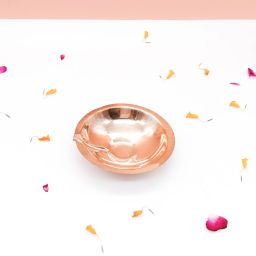 Pure Copper diya | Akhand diya | Oil Lamp | Jyot Batti diya for Diwali Copper Table Diya-image-15