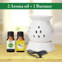 PEEPRESION White Round Diffuser 1 Oil C-7 Home Décor Scented Diffuser Diffuser-17