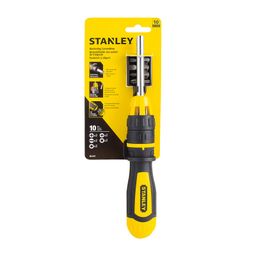 STANLEY 10pc Ratcheting Multi-Bit Screwdriver image 3