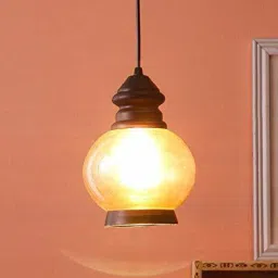 GAU-LUSTER BALLON GLASS HANGING Pendant Light/Hanging Light/Ceiling Light for Restaurant,Bedroom,Living Room and Home Decor Pendants Ceiling Lamp-16