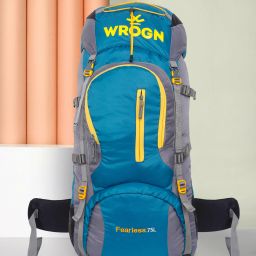 Trekking Bag For Hiking/Camping/Outdoor Sports with Rain Cover/Shoe Compartment Rucksack- 75 L-image-14