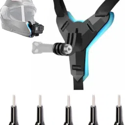 quikprof Gopro Chinholder, With 5pieces of Screws Strap-38
