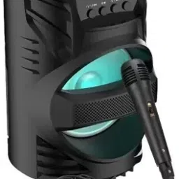 RECTITUDE Newest Ultra BASS Wireless Support FM,USB,SD, AUX with Karaoke mic 15 W Bluetooth Party Speaker-26