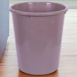 Kuber Industries Brown Plastic Garbage Dustbins 10 L image 2