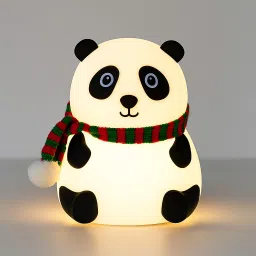 Cute Panda LED Night Lamp for Kids –Soft Silicone, Color Changing for Girls/Boys Night Lamp-14