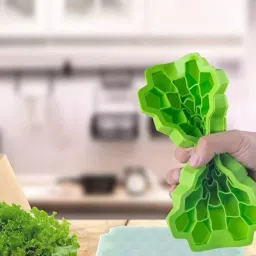 asterin enterprise Multicolor Silicone Ice Cube Tray image 4