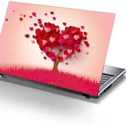 Decor Villa Tree heart Self Adhesive Vinyl Laptop Decal 15.6-image-61