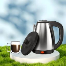 Electric Kettle 1.5 Liter with Stainless Steel Body & Hot Water Kettle W408 Beverage Maker-image-37