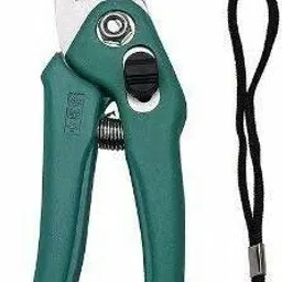 Garden Plant Branch Scissors Flower Cutting Cutter Pruning Bypass Secateurs Trimmer Carbon Steel Blade with Lock Set of 1 Pruning Bypass Secateurs Trimmer Carbon Steel Blade Ratchet Pruner-picture-24