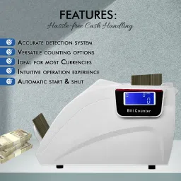 Thump LIBOR-71 Currency/Cash/Money Counting Machine Counts Old New Notes Fast Count Note Counting Machine image 4