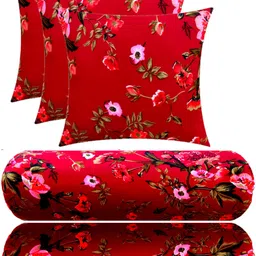 gkm Microfibre Floral Cushion Pack of 5-picture-1