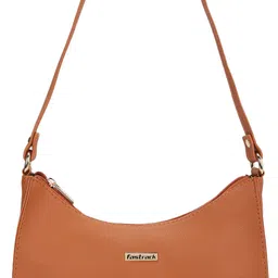 fastrack Women Tan Sling Bag-picture-7
