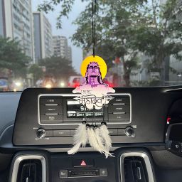Dream Catcher Car hanging Home Décor Feather Dream Catcher Har har mahadev Car Hanging Ornament-image-57