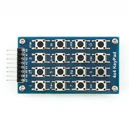 4×4 Matrix 16 Push Button Keyboard Module image 3