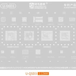 Amaoe U-QSD3 Stencil Amaoe U-QSD3 Stencil Stencil-27