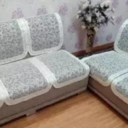Cotton Abstract Sofa Cover (As shown in picture Pack of 6) Sofa Fabric-picture-23