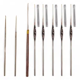 3 Iron Aari work Neelde and 3 Tulip Needle(12,13,14,23,24) Hand Sewing Needle-24