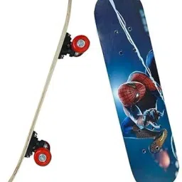 Skateboard Complete, Double Kick Skate Board 7 Layer Plywood Standard 24 inch x 6 inch Skateboard-10