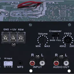 12V 120W Car Multi Channel Amplifier Stereo, Bass Subwoofer Mono Amp Subwoofer-15